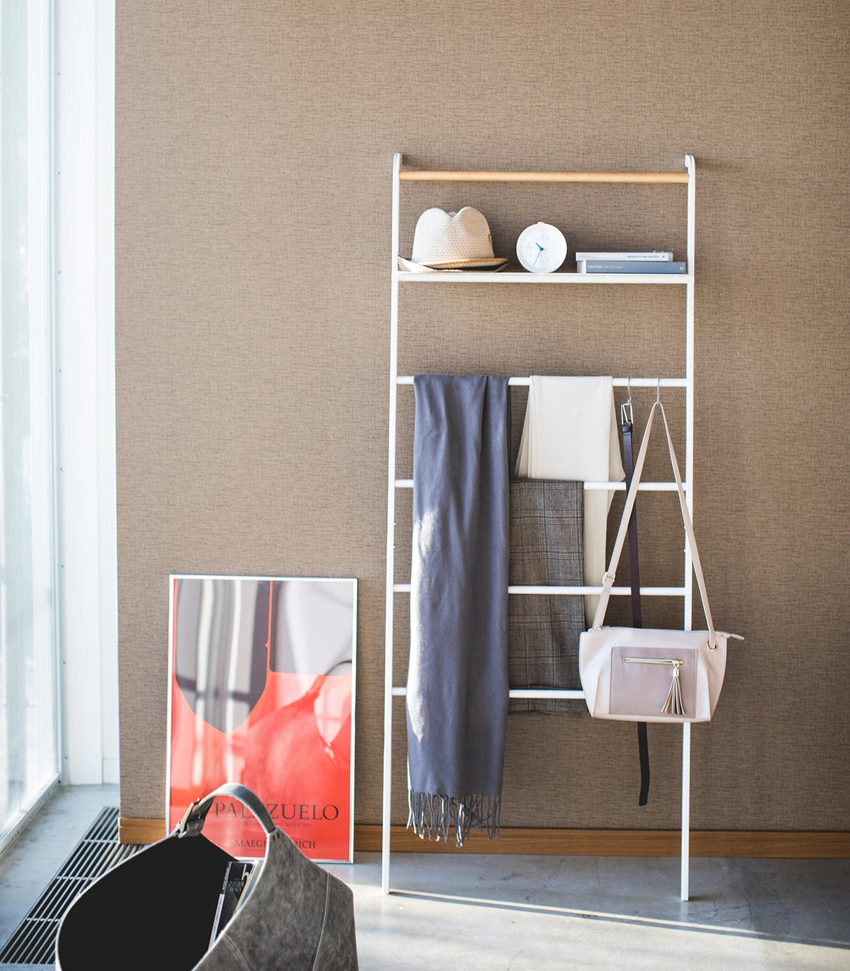 Leaning Storage Ladder (63" H) - Steel