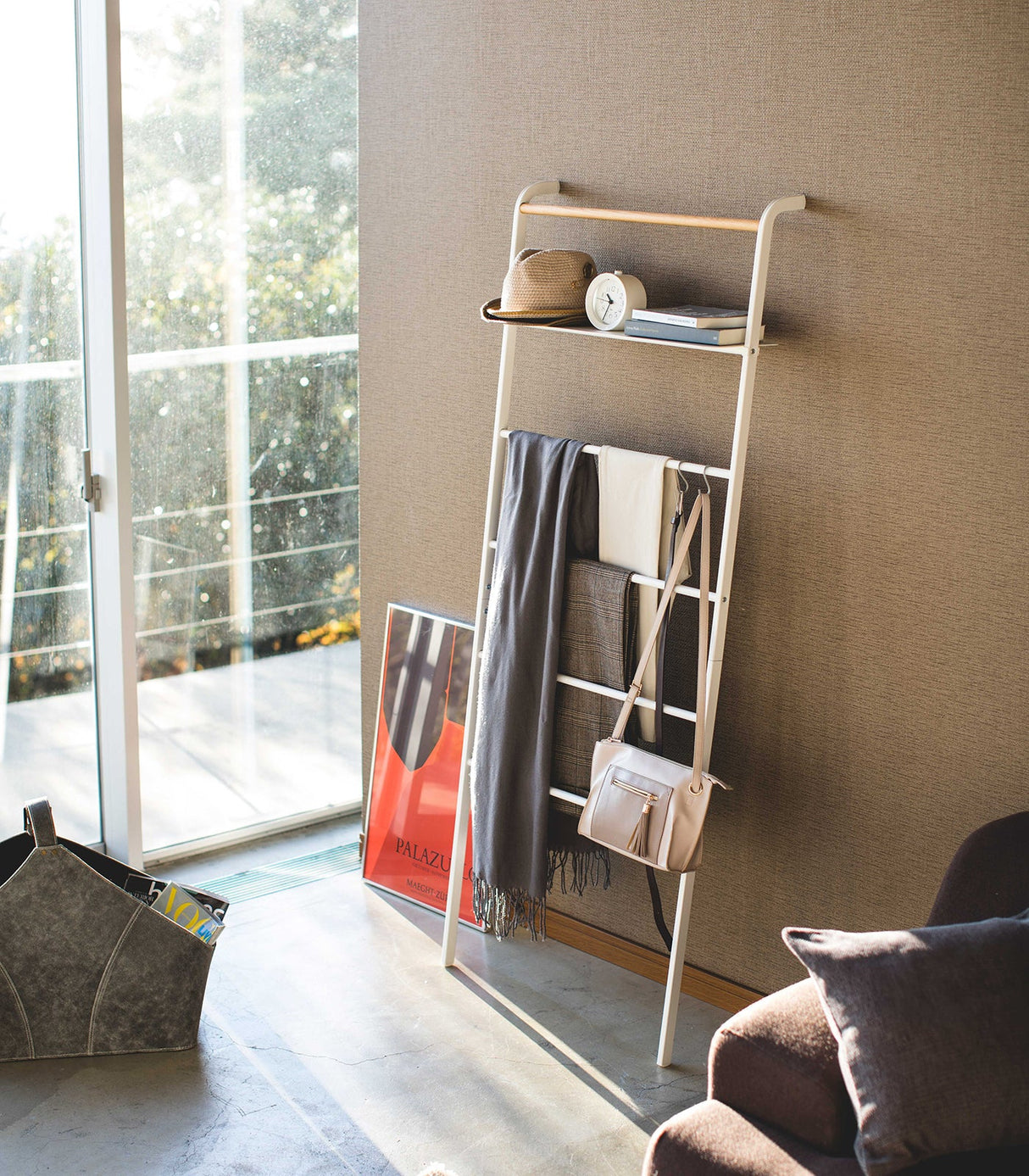 Leaning Storage Ladder (63" H) - Steel