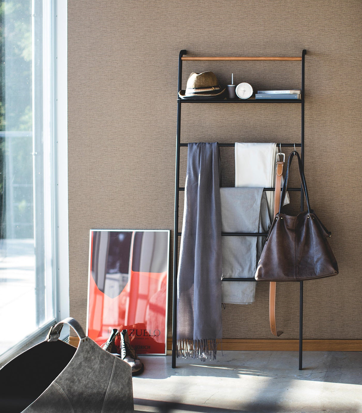 Leaning Storage Ladder (63" H) - Steel