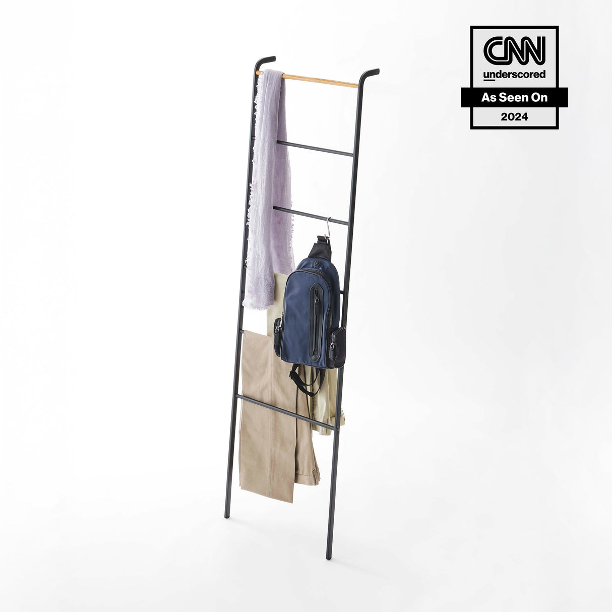 Leaning Storage Ladder (63" H) - Steel