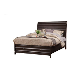 Legacy Storage Bed, Black Cherry