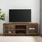 Lennox Window Pane Wood TV Stand