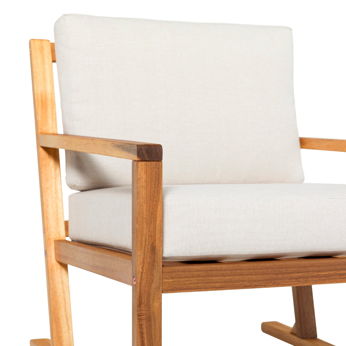 Leopold Modern Wood Outdoor Club Chair