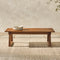 Leopold Modern Wood Outdoor Patio Coffee Table