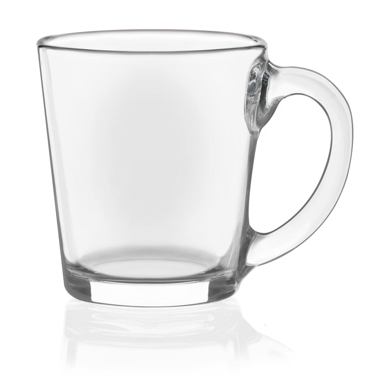 Libbey All-Purpose Glass Mug Set, 13.5-ounce, Set of 12