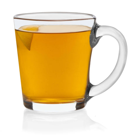 Libbey All-Purpose Glass Mug Set, 13.5-ounce, Set of 12