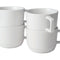 Libbey Austin 17.5-ounce Large Porcelain Coffee Mug, Set of 4