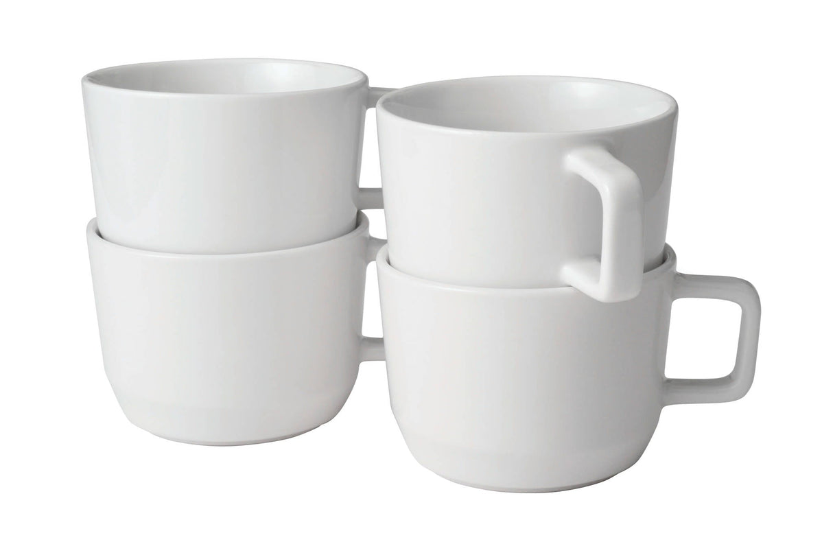 Libbey Austin 17.5-ounce Large Porcelain Coffee Mug, Set of 4