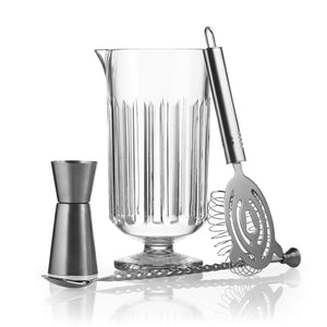 Libbey Classic Cocktail Flashback 4-Piece Bar Mixing Set