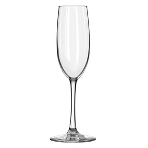 Libbey Entertaining Essentials Flute Glasses, 8-ounce, Set of 6