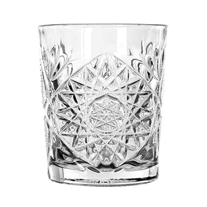 Libbey Hobstar Double Old Fashioned Glasses, 12-ounce, Set of 4