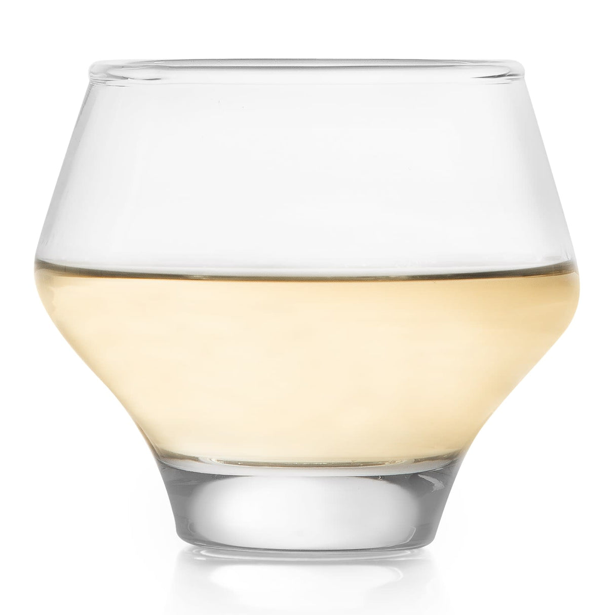 Libbey Mezcal All Purpose Stemless Stackable Spirits Glasses, 12.6-ounce, Set of 4