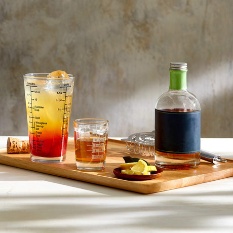 Libbey Mixologist Essentials 2-Piece Measuring Glass Set