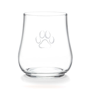 Libbey Modern Pets Posh Paw All-Purpose Glasses, 17-ounce, Set of 4