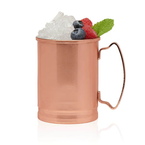 Libbey Moscow Mule Copper Mugs, 14-ounce, Set of 4