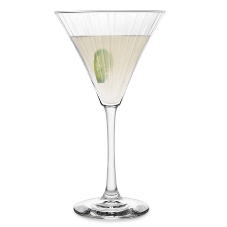 Libbey Paneled Martini Glasses, 9.5-ounce, Set of 4