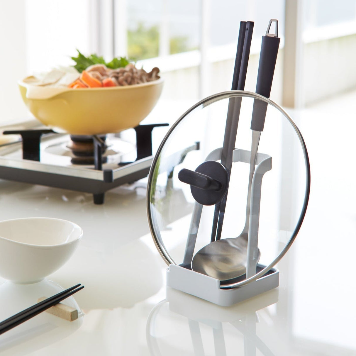 Lid & Ladle Stand - Steel