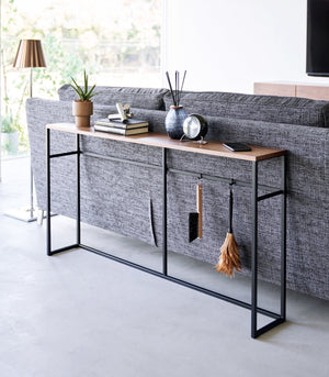 Long Console Table - Two Styles - Steel