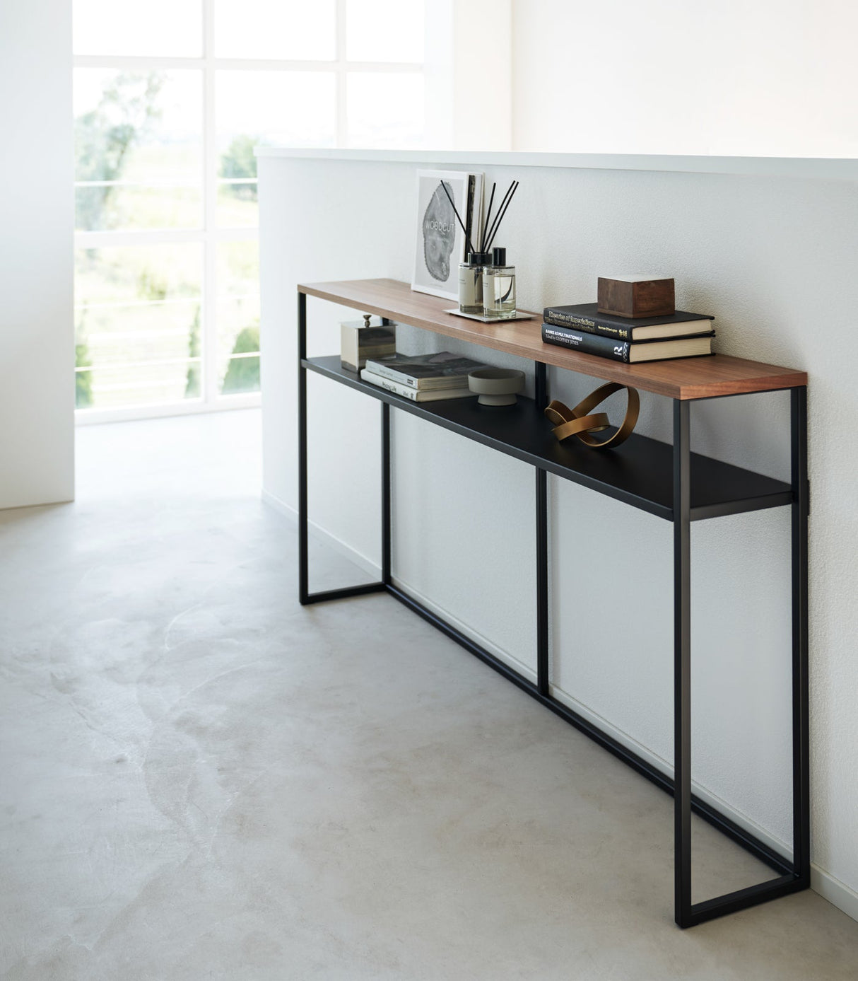 Long Console Table - Two Styles - Steel