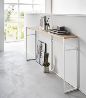 Long Console Table - Two Styles - Steel