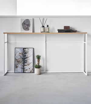 Long Console Table - Two Styles - Steel