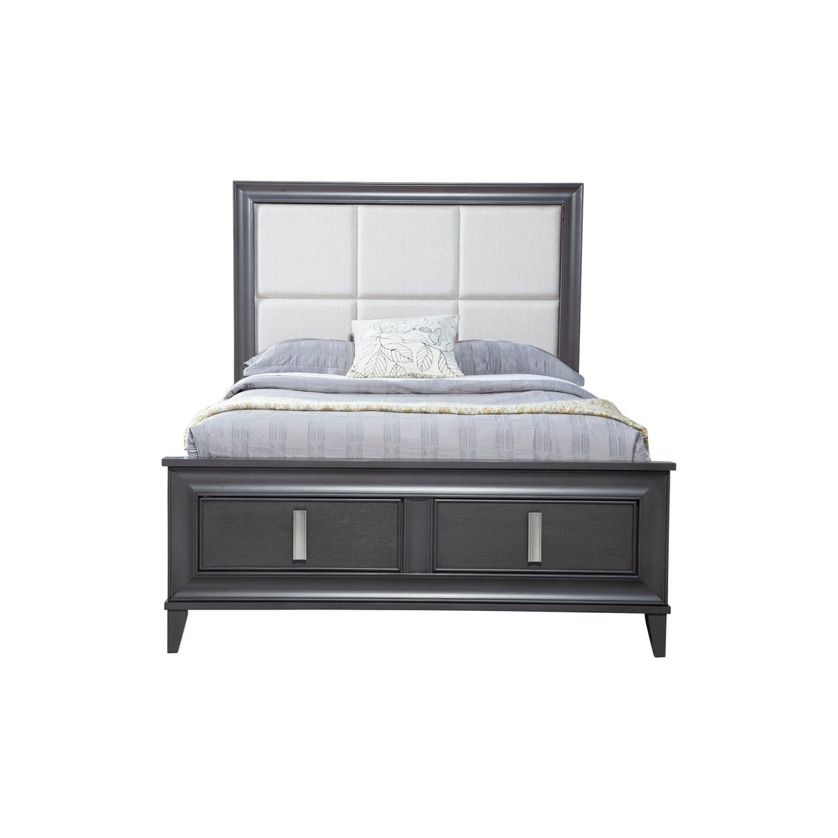 Lorraine Storage Bed, Dark Grey