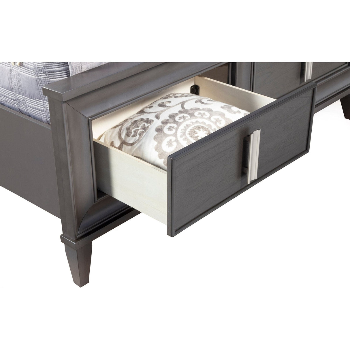 Lorraine Storage Bed, Dark Grey