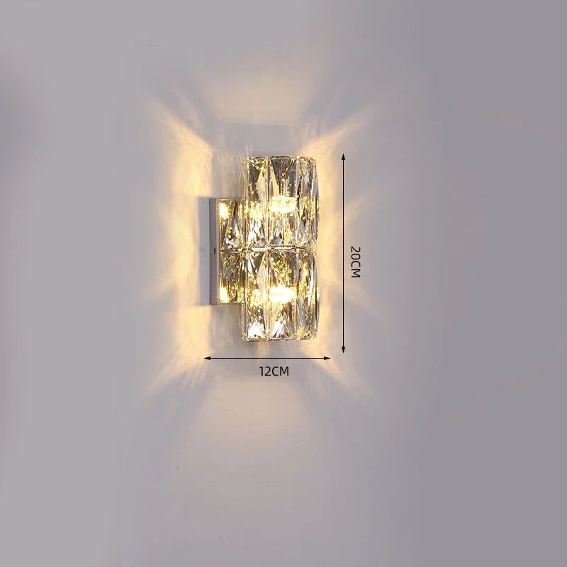 Lumière Crystal Wall Lamp