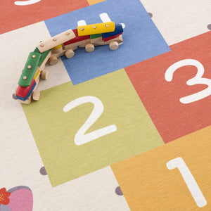 Lundy Washable Kids Hopscotch Colorful Rug