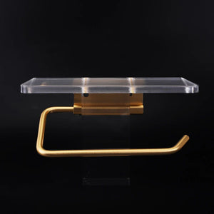 Lux Toilet Paper Holder and Shelf