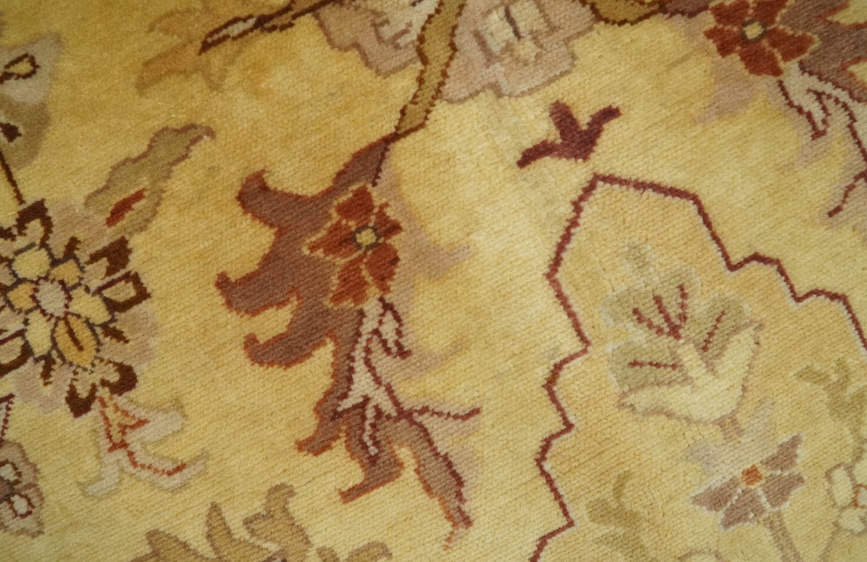 Luxury Floor Pillow made Pouf from restored fine quality hand knotted area rug |FP2