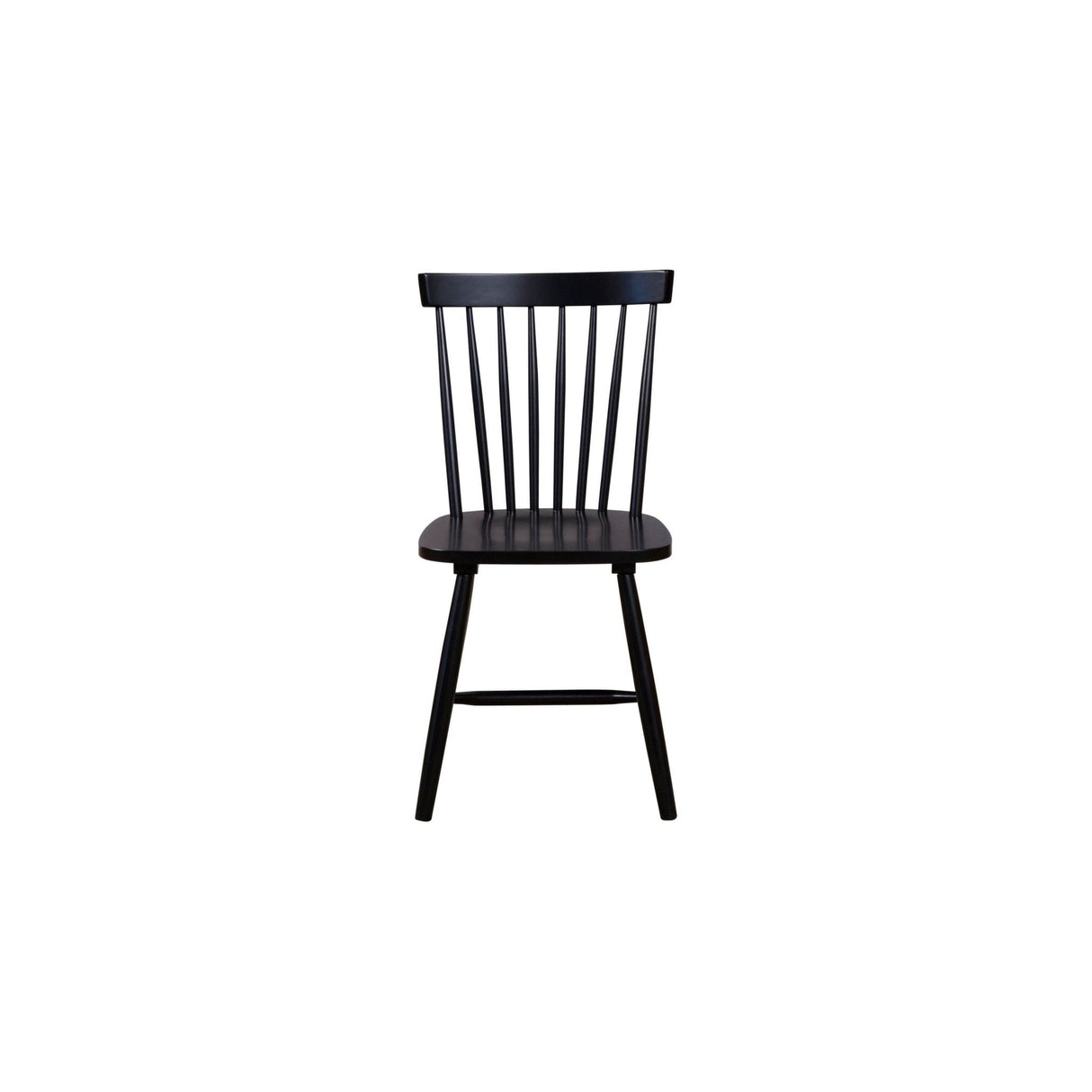 Lyra Set of 2 Windsor Chairs, Black