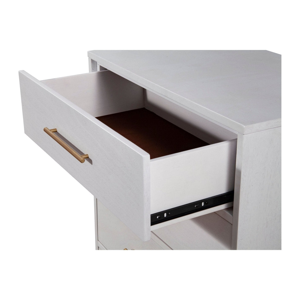 Madelyn Three Drawer Small Chest, White