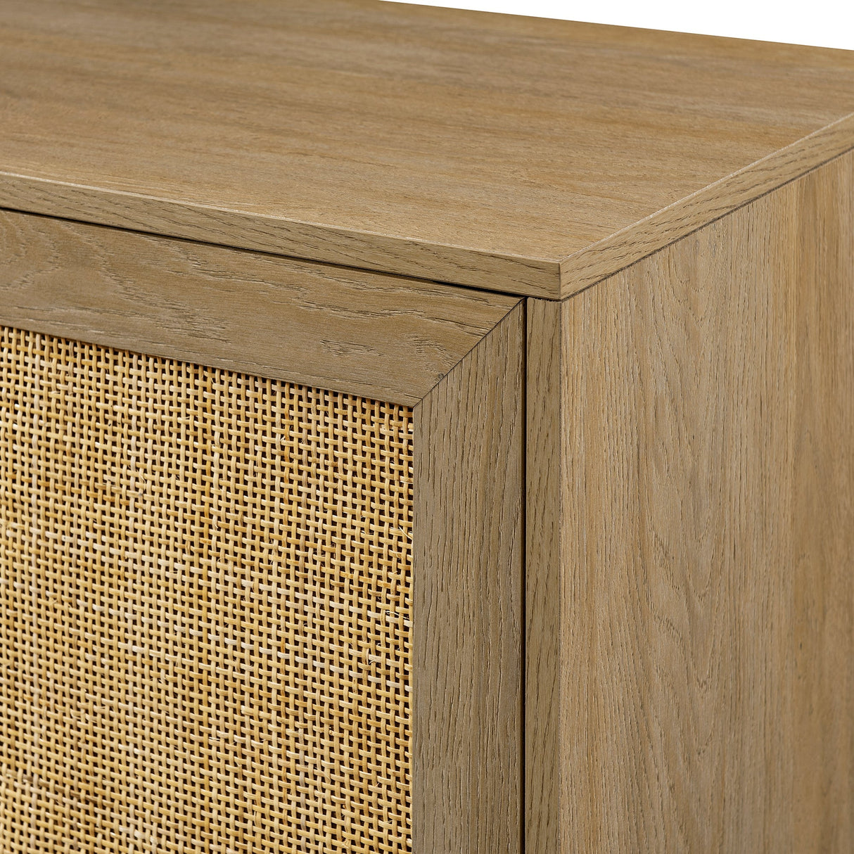 Madison 2-Door Rattan TV Stand