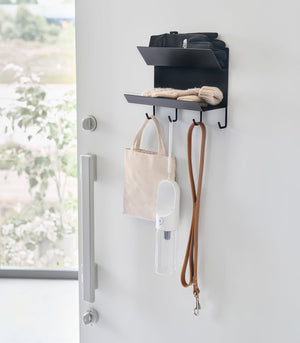 Magnetic Entryway Rack - Steel