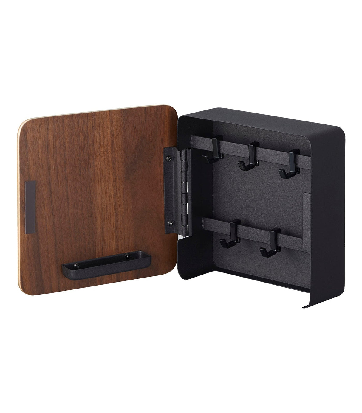 Magnetic Key Cabinet - Steel + Wood