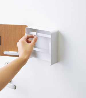 Magnetic Key Cabinet - Steel + Wood