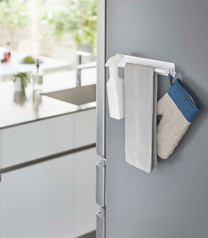 Magnetic Kitchen Towel Hanger - Steel