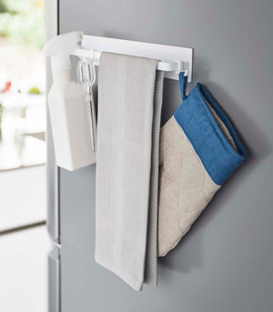 Magnetic Kitchen Towel Hanger - Steel