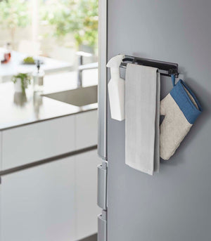 Magnetic Kitchen Towel Hanger - Steel