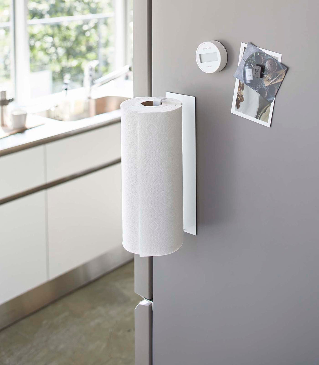 Magnetic Paper Towel Holder - Steel