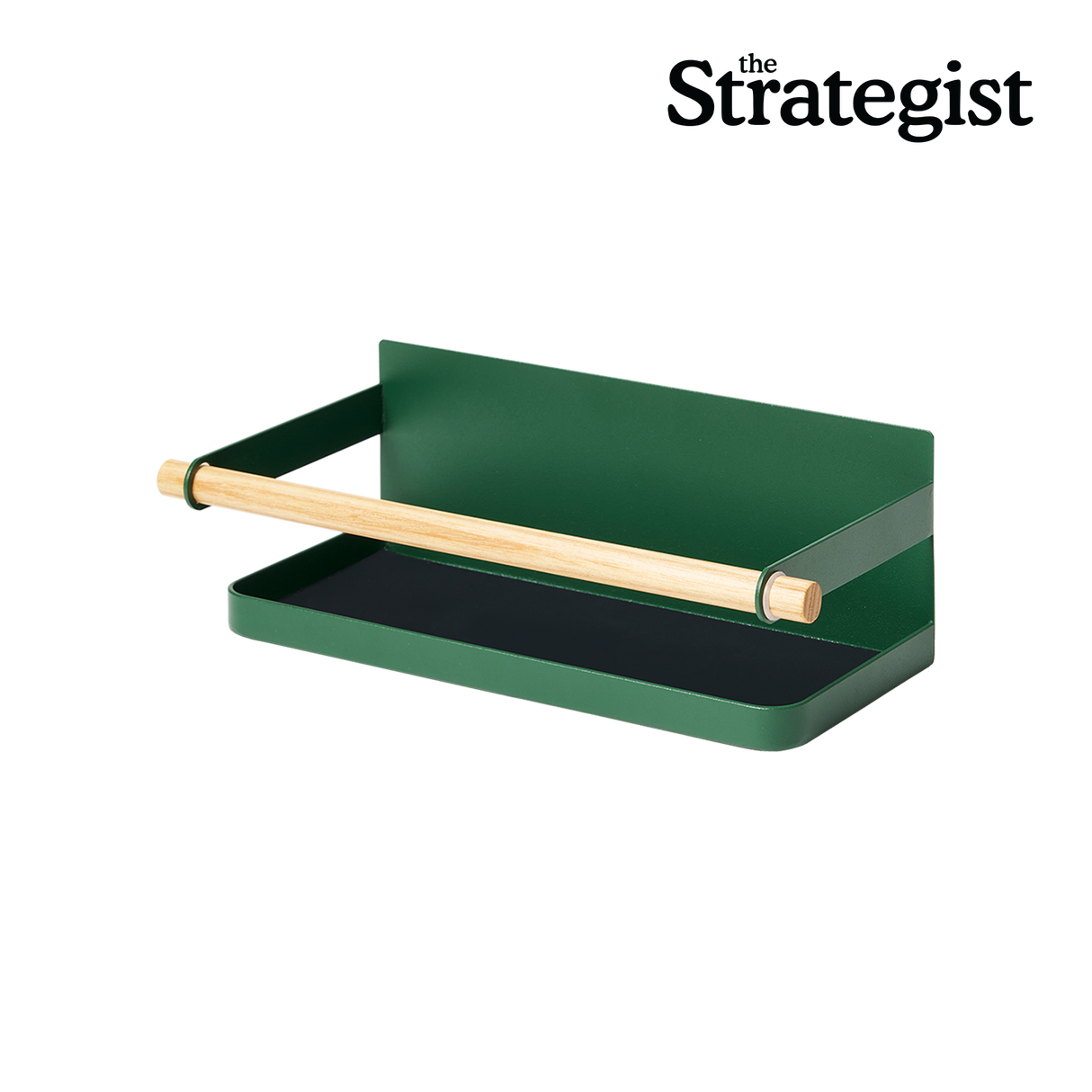 Magnetic Storage Caddy - Steel + Wood