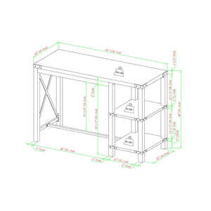 Metal X Storage Island