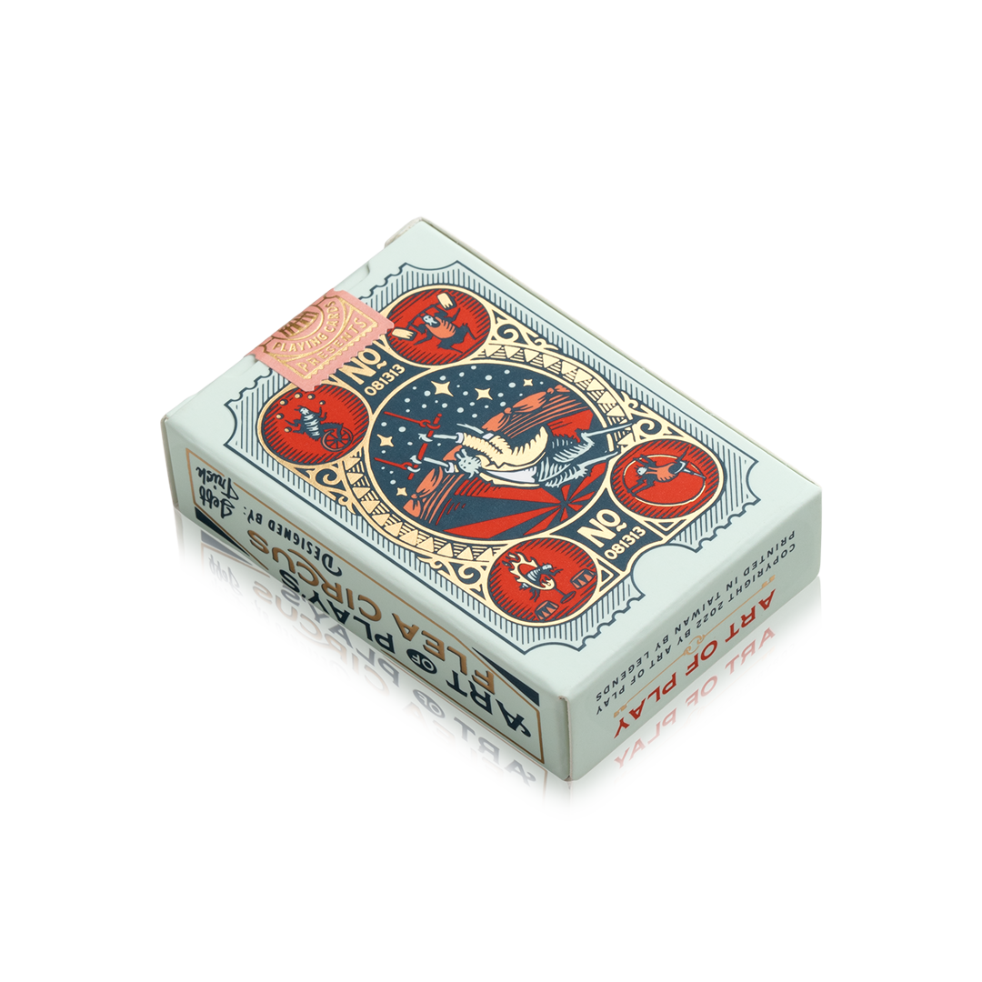 Mini "Flea Circus" Playing Cards