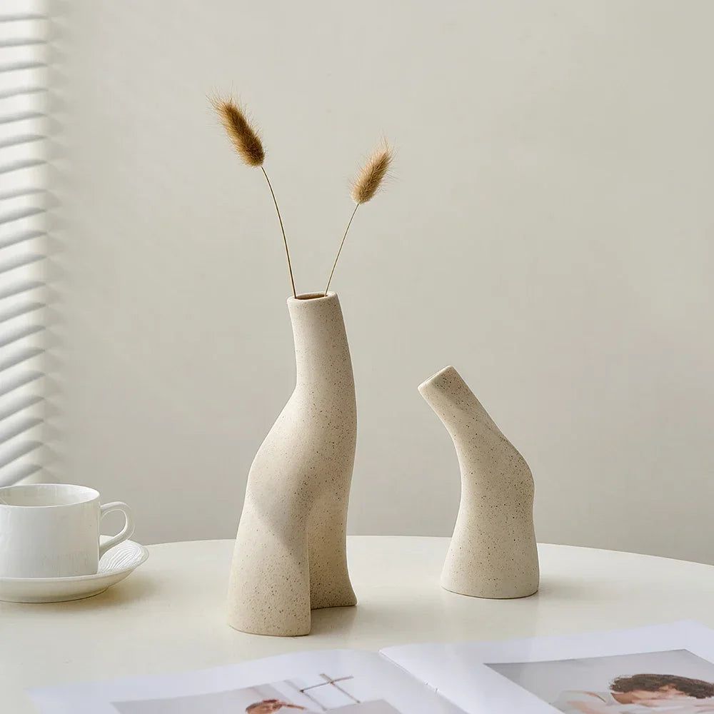 Minimalist Ceramic Vases