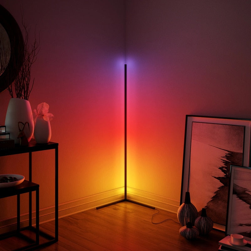 Minimalist Corner Floor Lamp