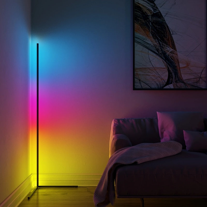 Minimalist Corner Floor Lamp