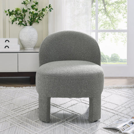 Minimalist Plush Accent Chair