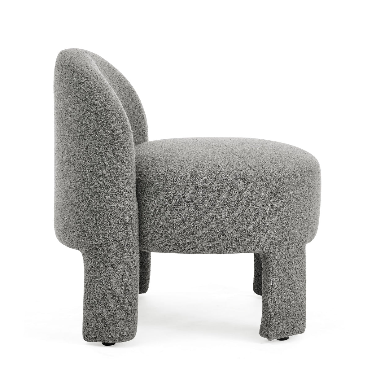 Minimalist Plush Accent Chair