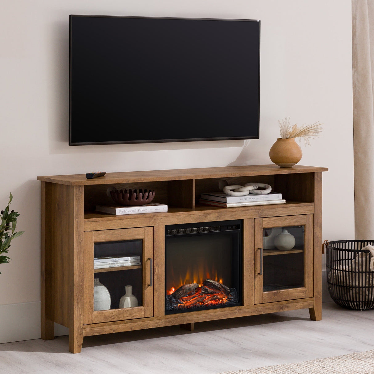 Miro Fireplace TV Stand